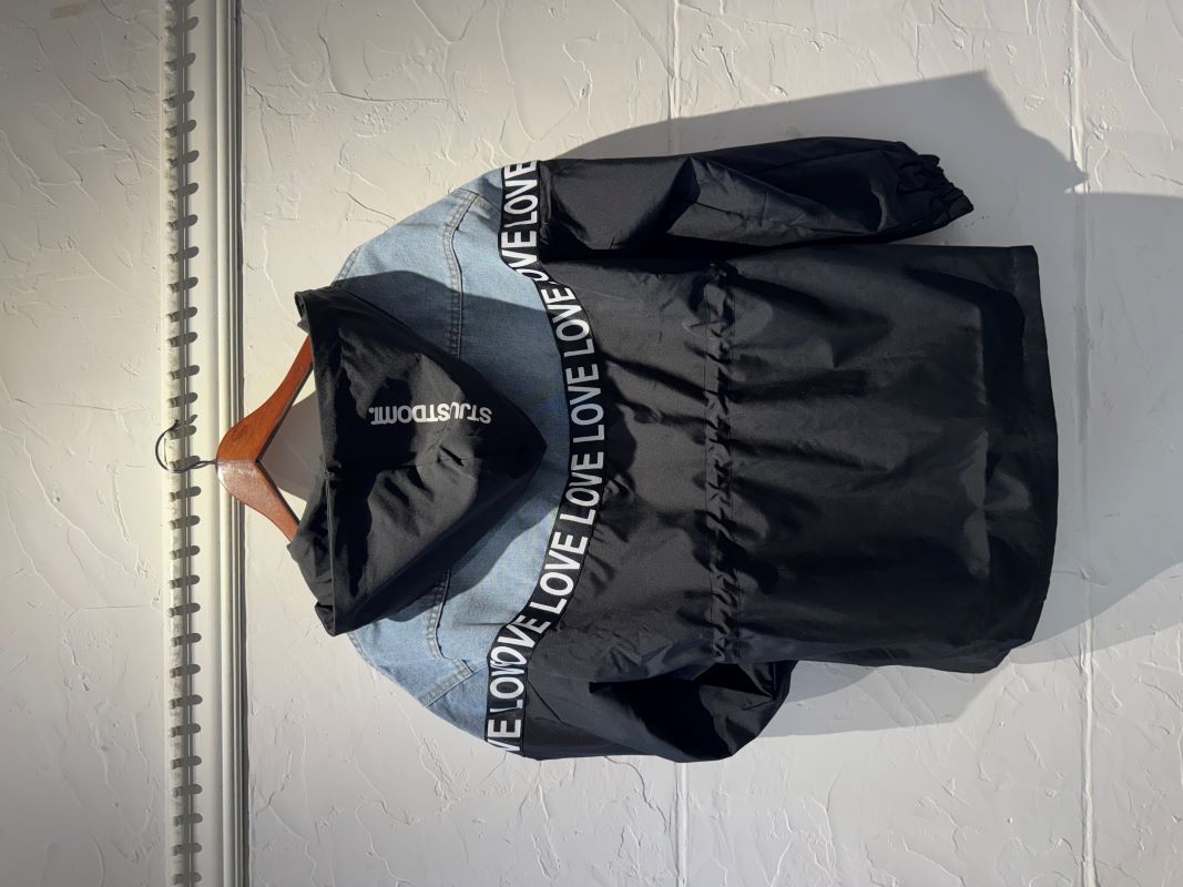 EmbroidLetterシェイプデニムJacket