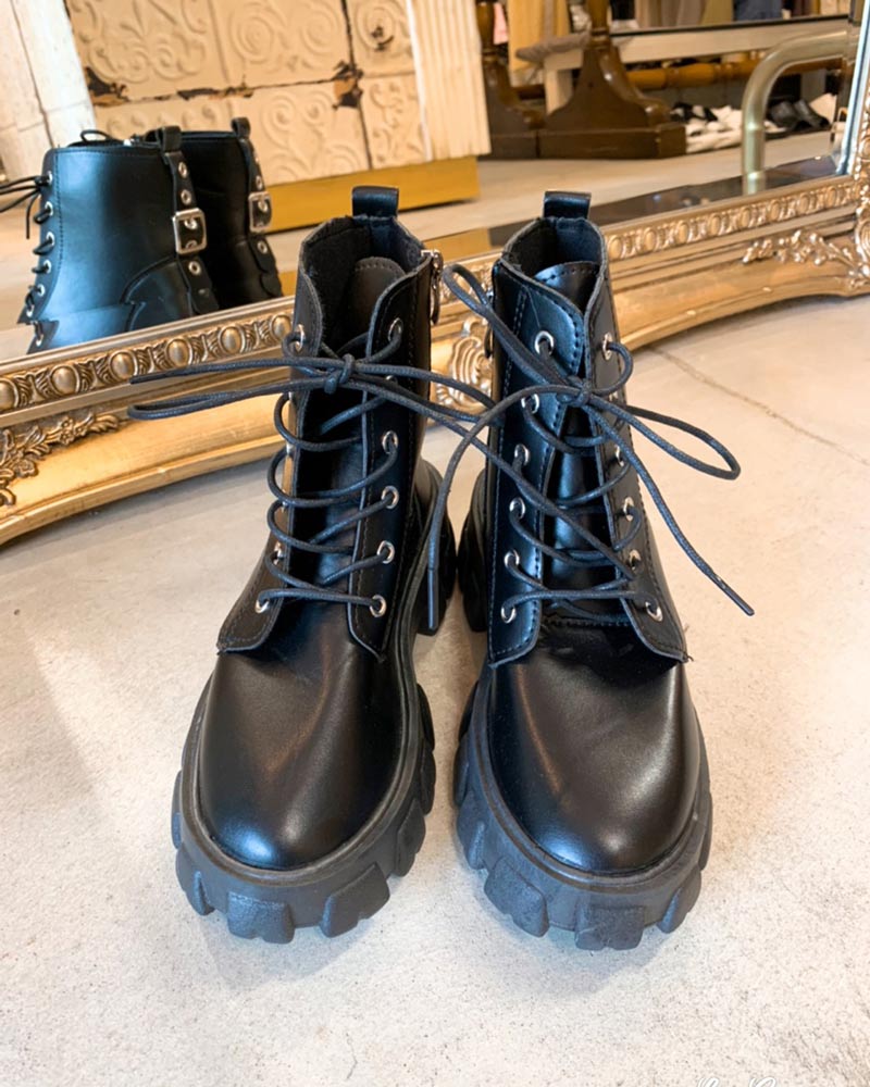 Backベルトカーゴブーツ