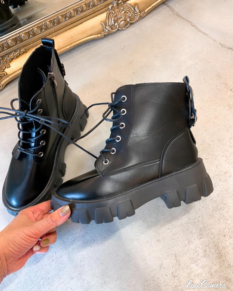 Backベルトカーゴブーツ