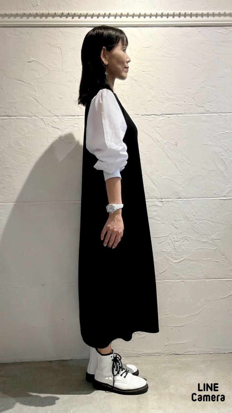 ブラウスSleeveBycolorワンピース