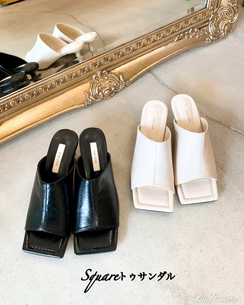 Square トゥサンダル