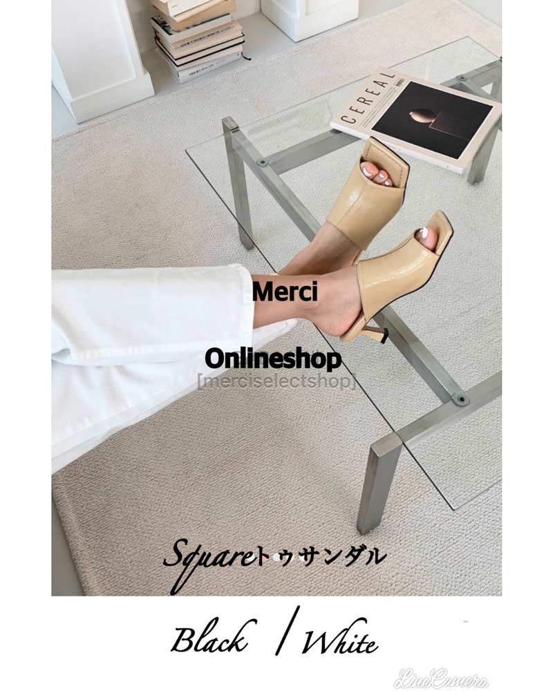 Square トゥサンダル