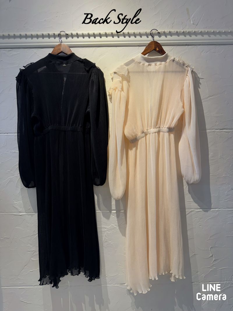 OrgandyフリルLongJacket