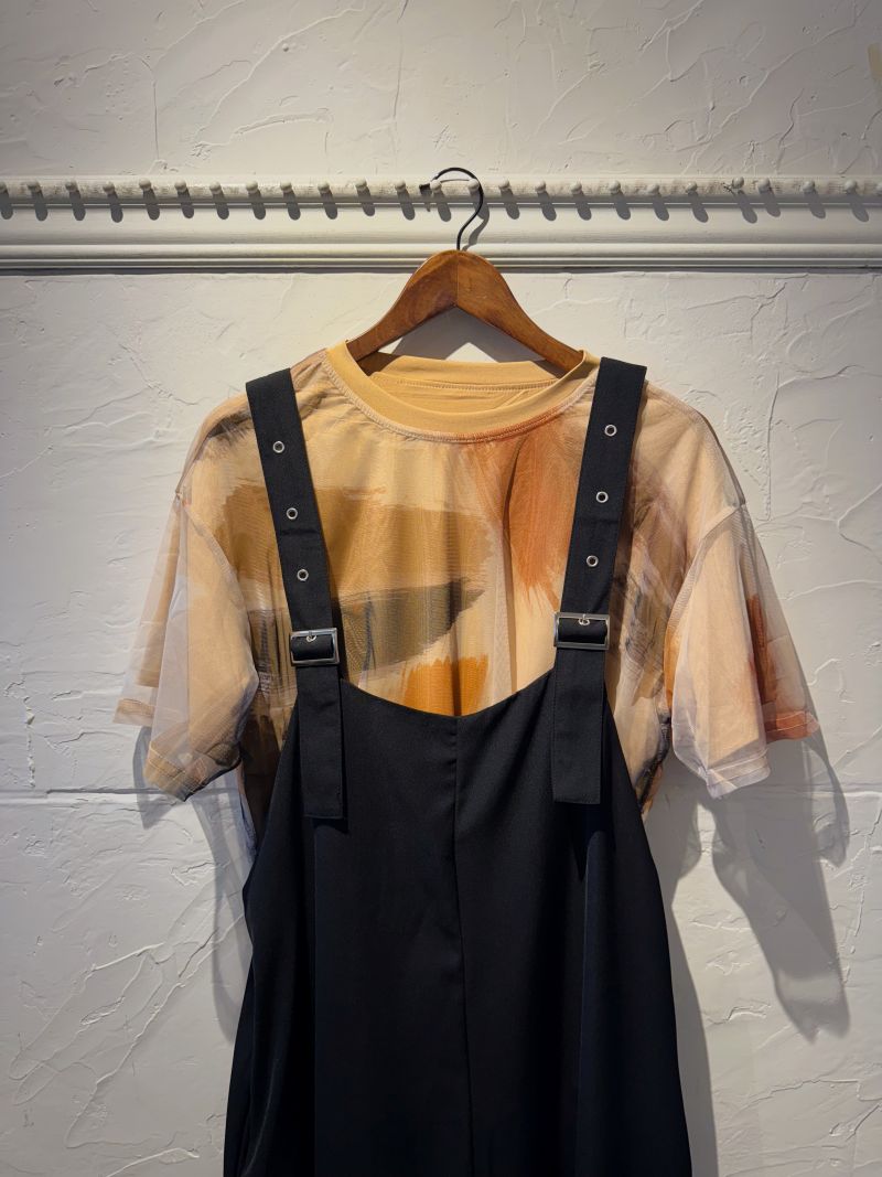 MixColorPaintChiffonレイヤーT