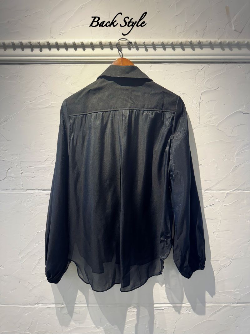 ChiffonLayerバルーンSleeveJacket