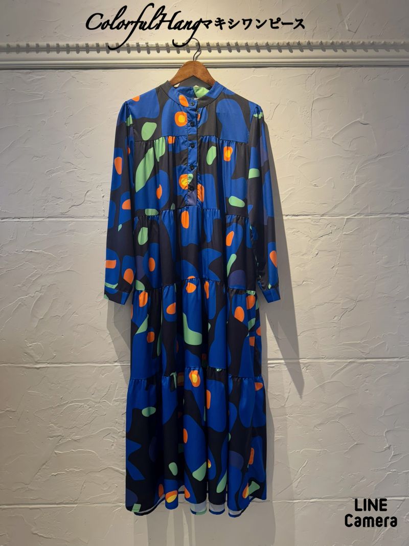 ColorfulHangマキシワンピース