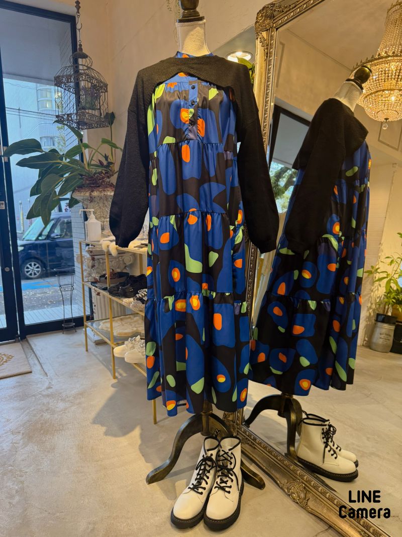 ColorfulHangマキシワンピース