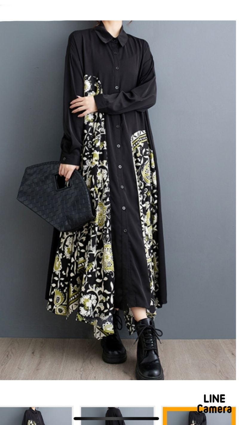 AsymmetryLengthHangMix2Wayワンピース