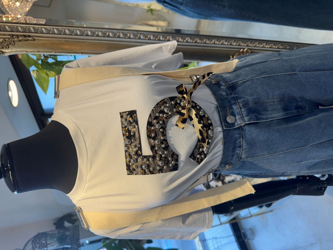 Spangle＆StudsNo.5Tシャツ