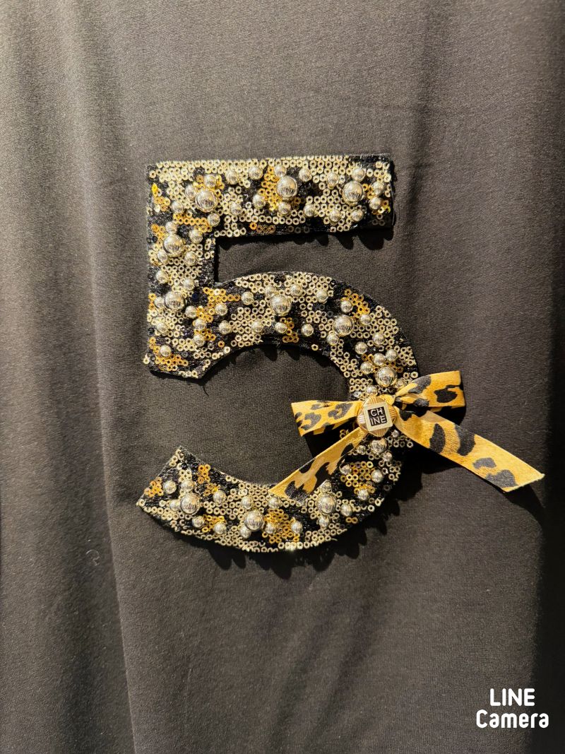 Spangle＆StudsNo.5Tシャツ