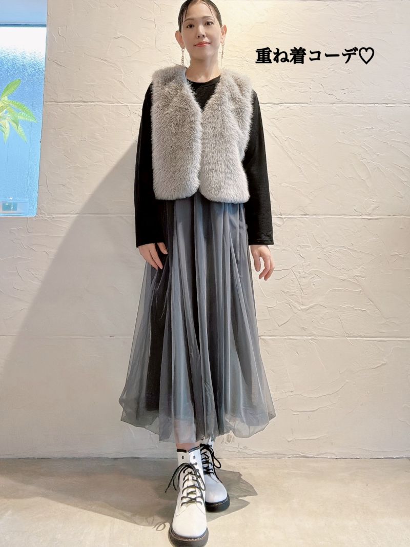 TulleLayerdワンピース