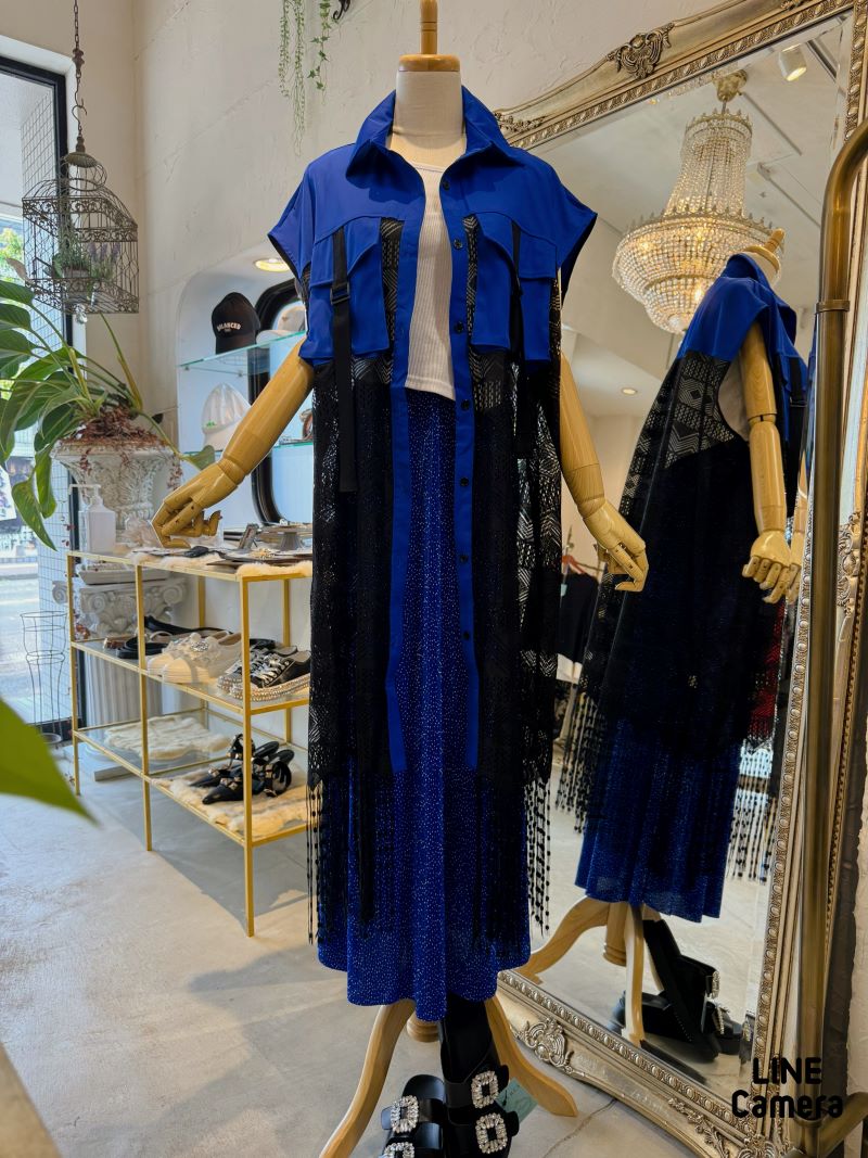 HemレースBeltデザインジレ