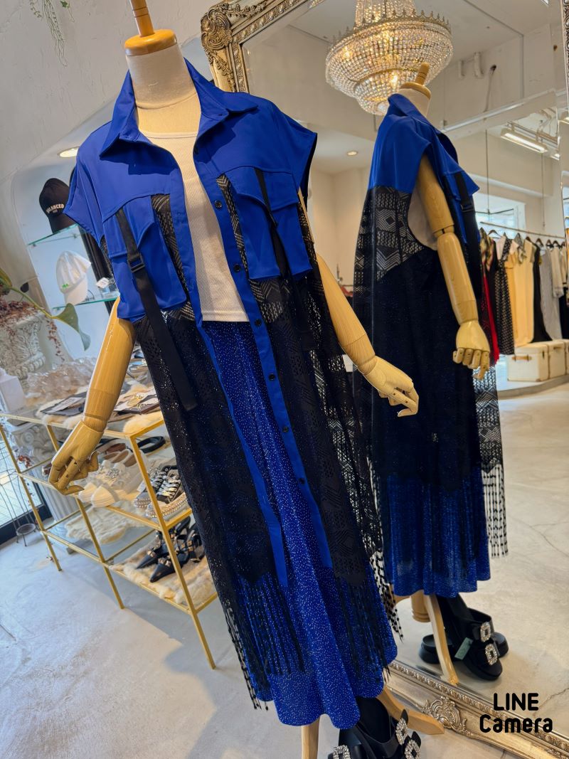 HemレースBeltデザインジレ