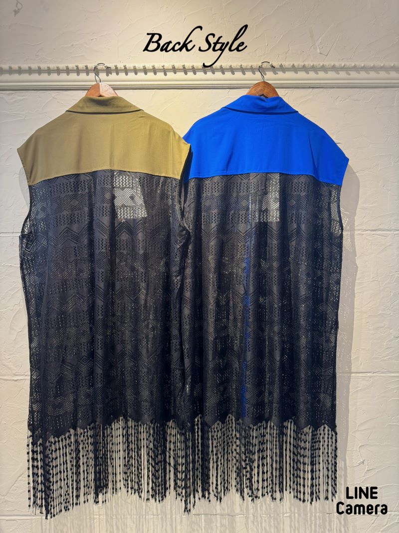 HemレースBeltデザインジレ