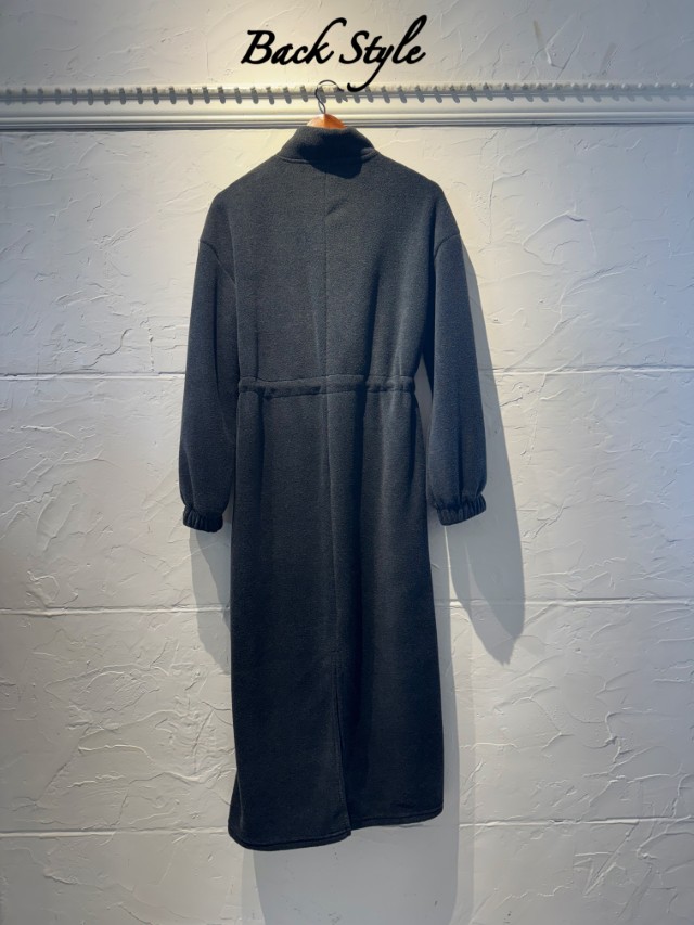 ShapeZipperボアワンピース