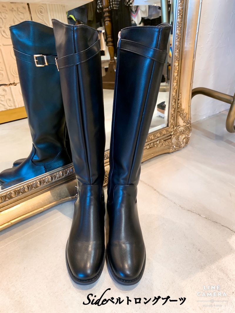 Sideベルトロングブーツ