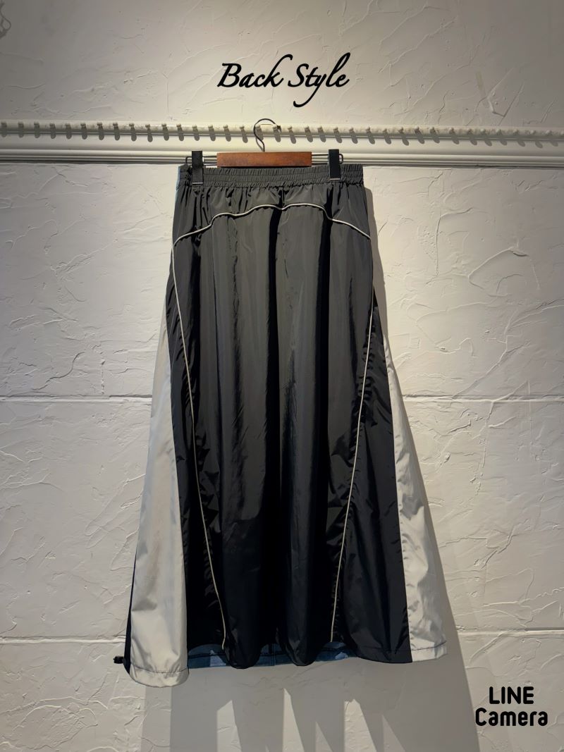 ColorMixカスタムデニムスカート