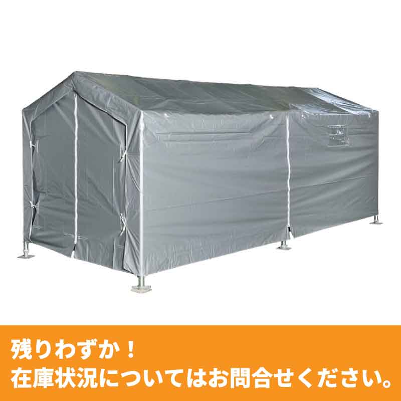 保管ラック４４００×１８８０　シルバー（窓無