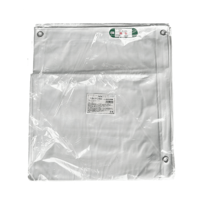 防炎シート白１．８ｍ×３．６ｍ