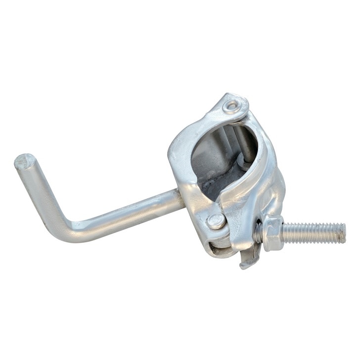 Ｂ部品　便槽押さえクランプ　Ｌ丸棒付