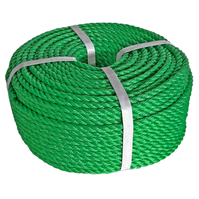 オリジナルロープ　８ｍｍ×１００ｍ　緑　