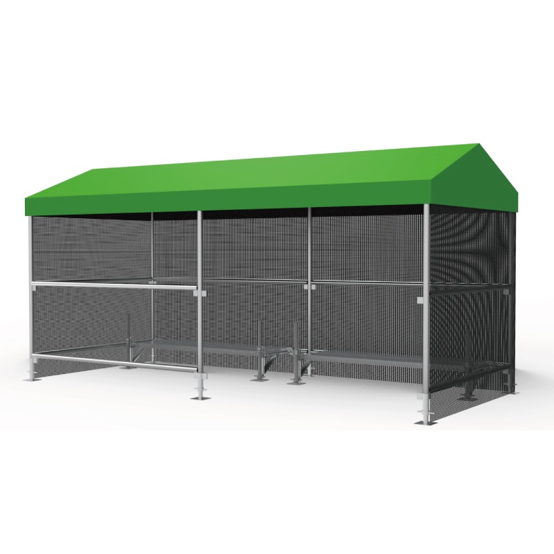 休憩所４４００×１８８０型  メッシュタイプ