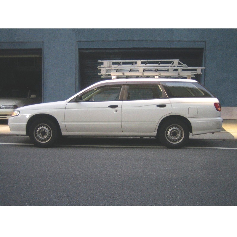 アルミ製折畳階段４．０ｍ建作くん手摺１付