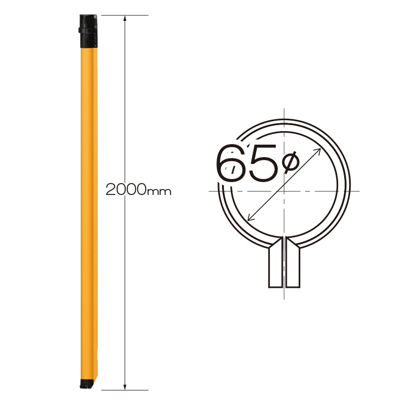 建設用電線防護管　高圧ポリ管　Φ65×2m