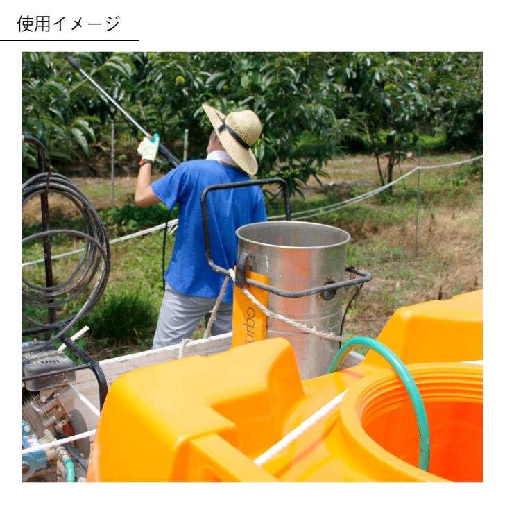 水タンク ローリータンク グリーン ｜ 仮設トイレメーカー公式 屋外