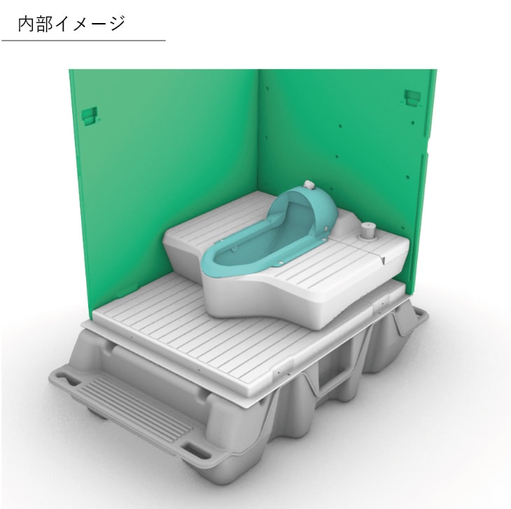 和式便器　トイレ　水洗 楽天市場】ハマネツ 簡易 水洗 トイレ 和式 仮設トイレ 販売 TU