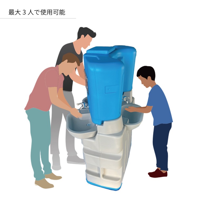 PE手洗いユニットL10N-1（1人用）