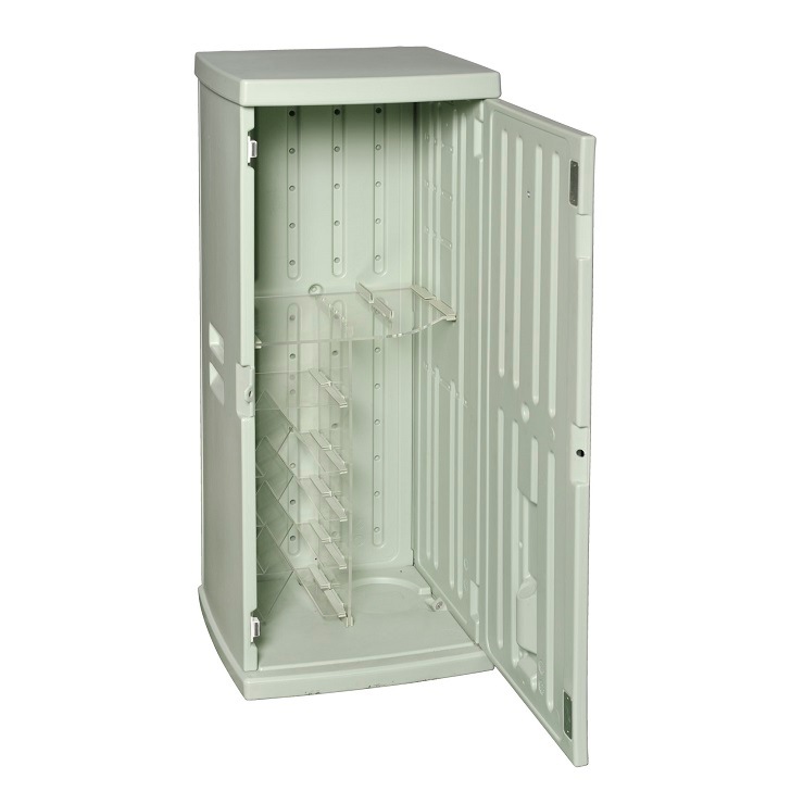 備品箱スリム本体（スリッパ棚付き）