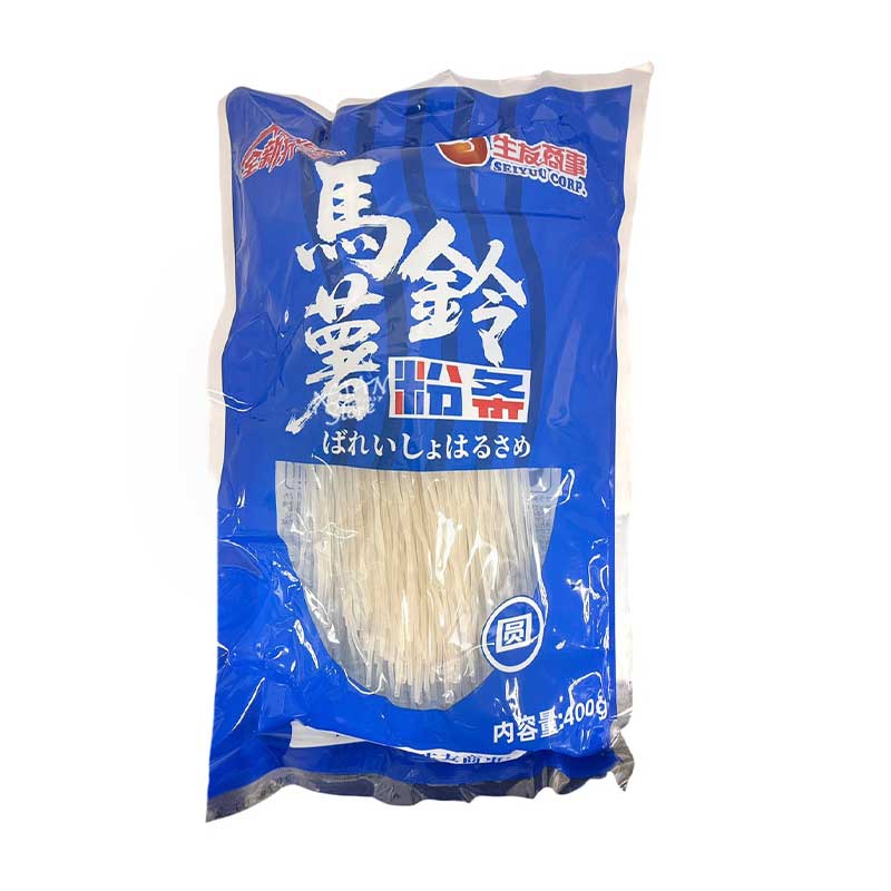 【常温便】ジャガイモ春雨（ばれいしょ春雨）（円）／生友馬鈴薯粉条（園）400g
