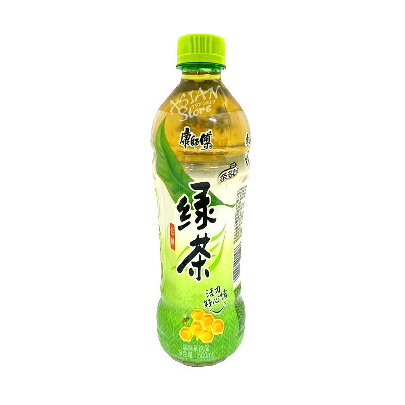 【常温便】カンシーフーグリーンティー／康師傅緑茶（蜂蜜茉莉味）500ml