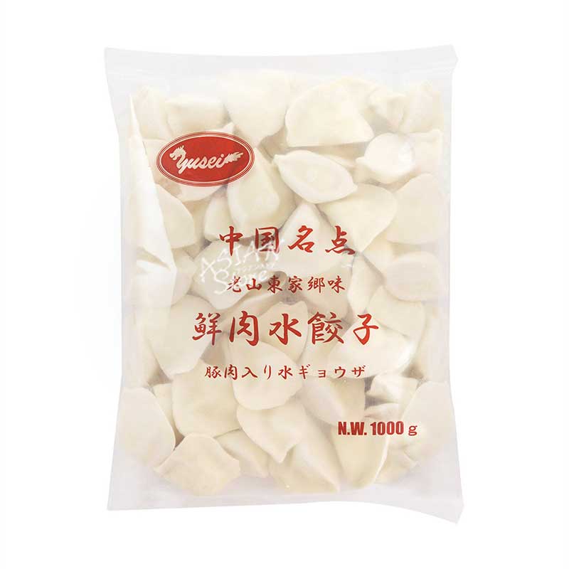 【冷凍便】中国名点豚肉入り水餃子／中国名点鮮肉水餃子1000g（313）