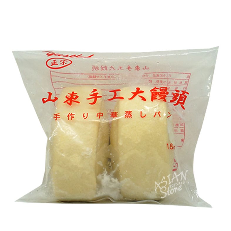 【冷凍便】中華手作り蒸しパン／山東手工大饅頭（180g×2）