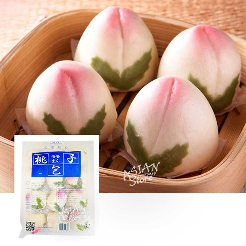 【冷凍便】楊家点心 ももまんじゅう／楊家点心 桃饅頭 50g*12個