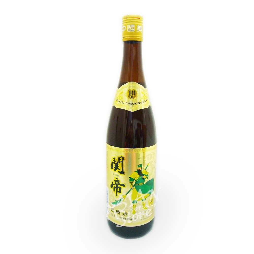 【常温便】【紹興酒】関帝10年陳年紹興酒600ml/17度