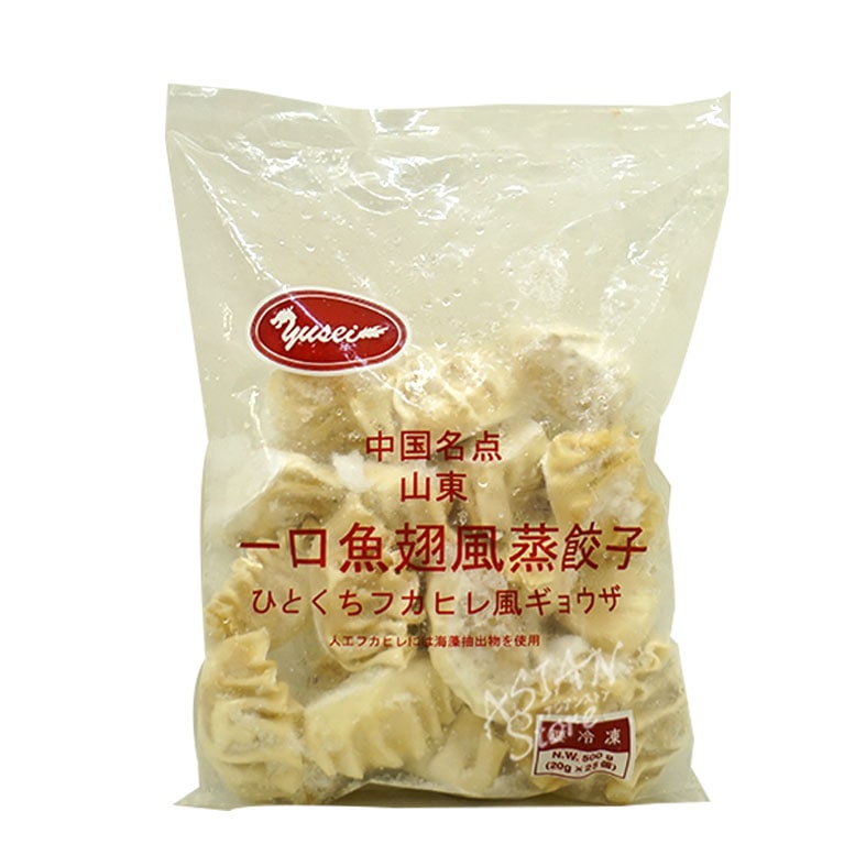 【冷凍便】ひとくちフカヒレ風餃子／ー口魚翅風味蒸餃500g