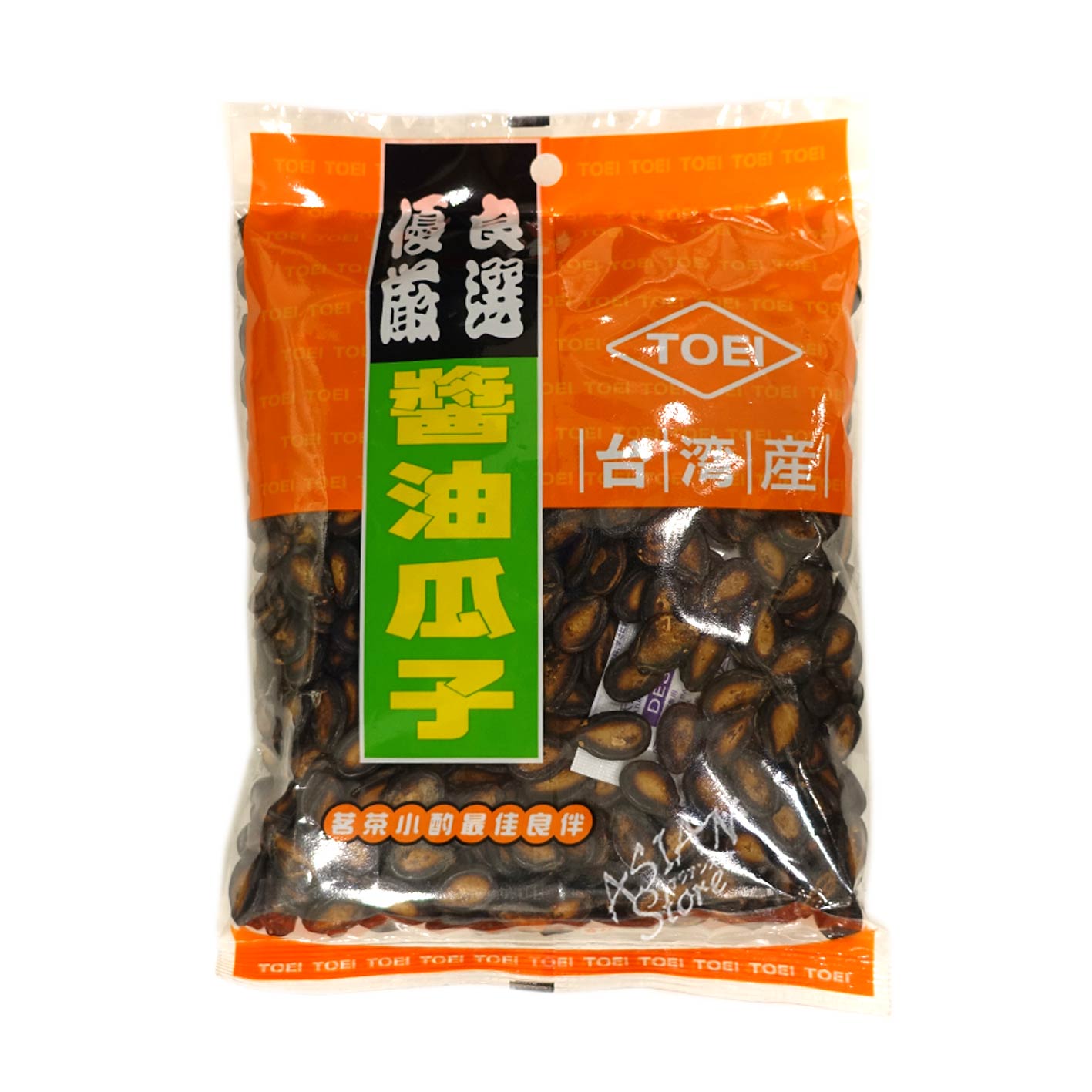 【常温便】味付けスイカの種（しょうゆ）／台湾醤油瓜子300g