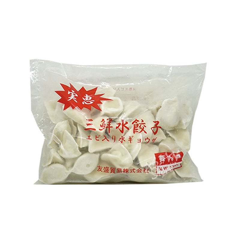 【冷凍便】エビ入り三鮮水餃子／実恵三鮮水餃子1000g