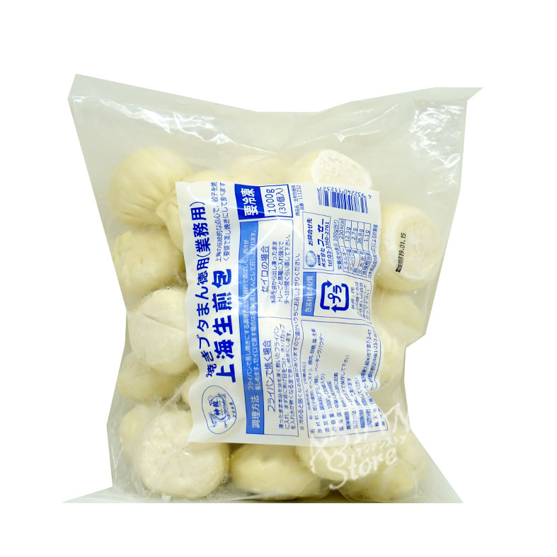 【冷凍便】神龍業務用焼きブタまん徳用／神龍業務用上海生煎包（30個入）
