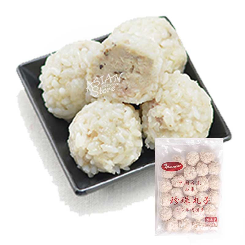 【冷凍便】もち米肉団子／中国名点珍珠丸子625g（25g*25個）