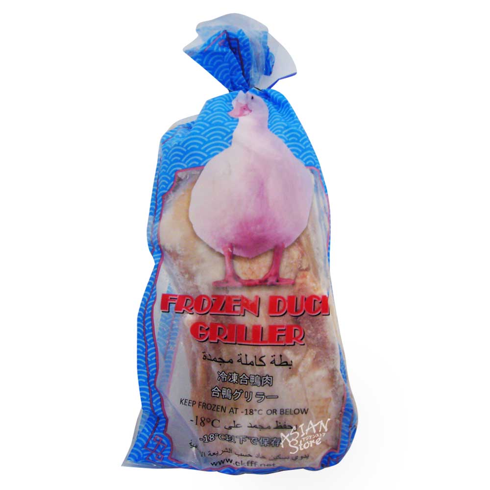 【冷凍便】冷凍鴨一羽／生鴨子 1.6kg-1.8k 頭無し