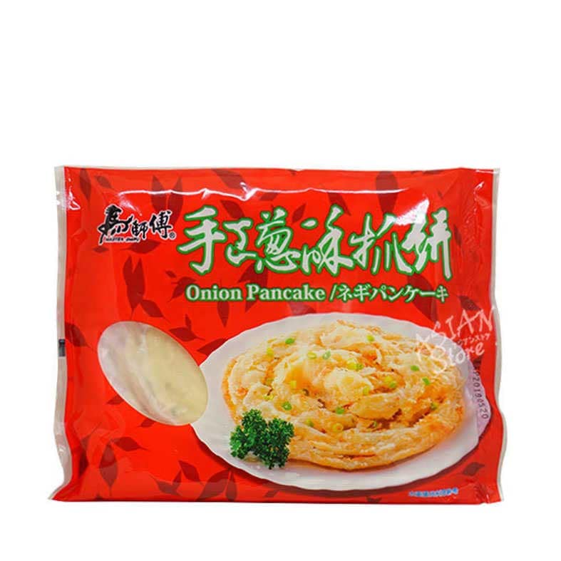 【冷凍便】台湾ネギパンケーキ／馬師父手工葱蘇抓餅500g