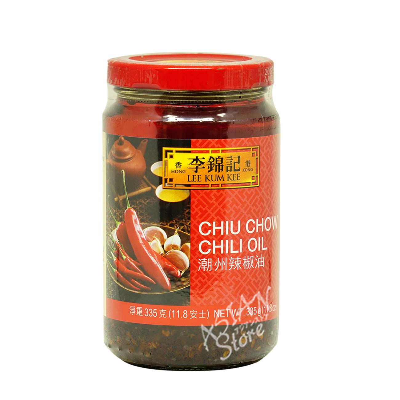 【常温便】リキンキ 辛口具入りラー油／李錦記 潮州辣椒油 335g