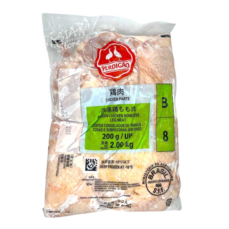 【冷凍便】冷凍鶏モモ肉 もも肉／鶏腿肉 2kg チキン 鶏（48321569202）