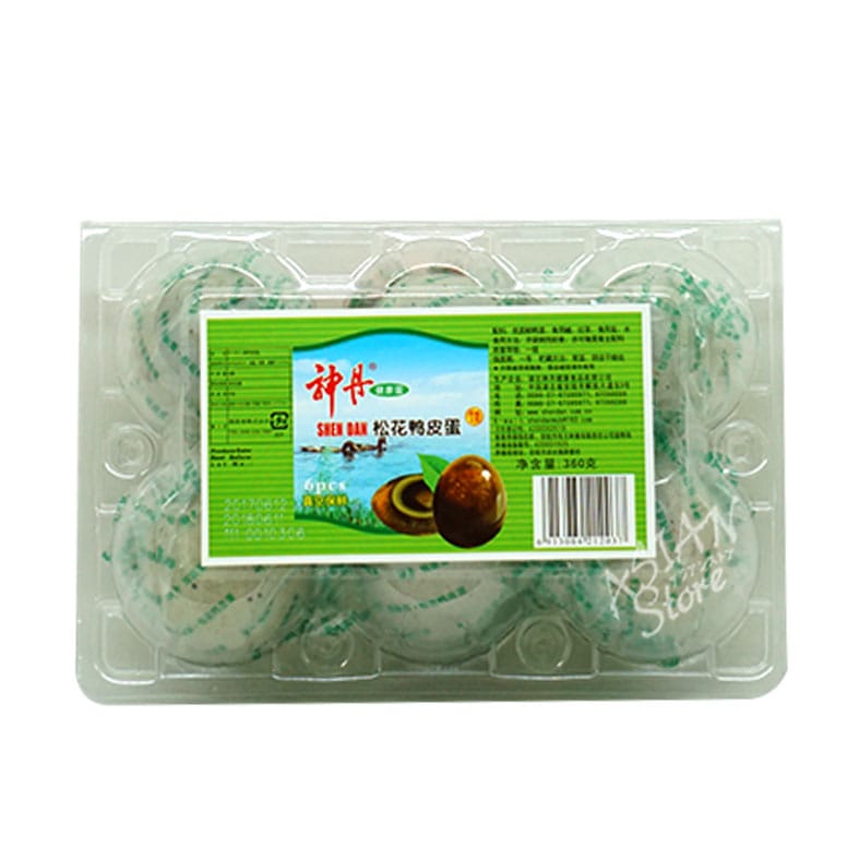 【常温便】神丹ピータン／神丹皮蛋6個