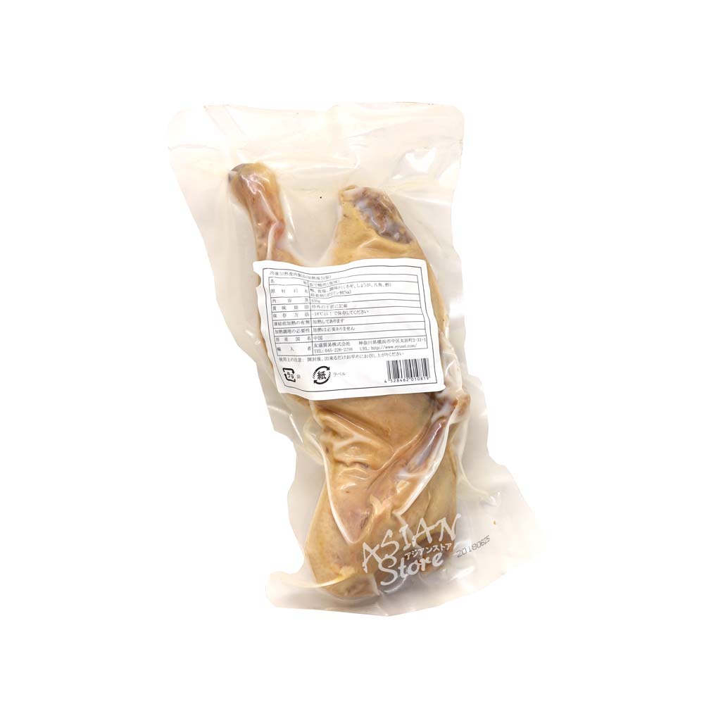 【冷凍便】茹で鴨肉／塩水鴨 450g(半切)