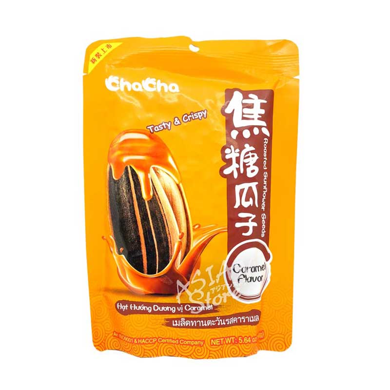【よりどり対象商品】【常温便】チャチャひまわりの種（カラメル味）/洽洽焦糖瓜子160g
